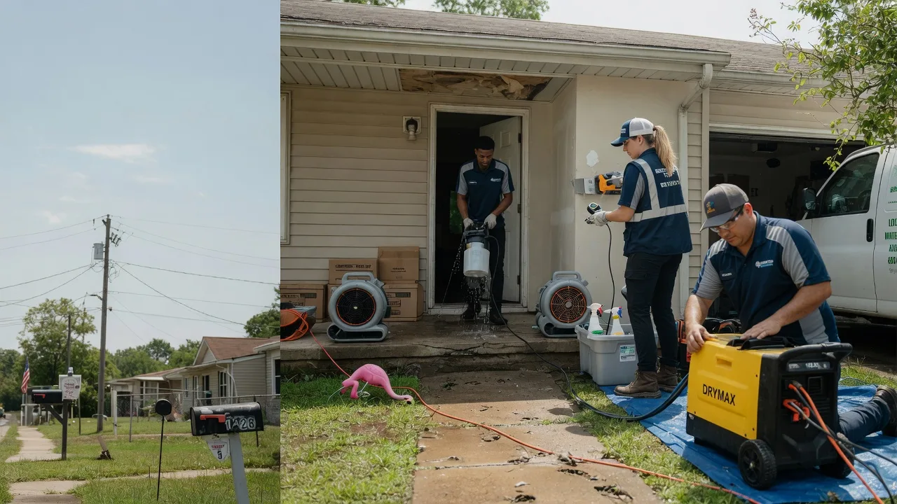 Storm Damage Water Removal in Woodward, OK near me
